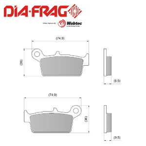 DIAFRAG  LMP-204 HONDA XR-250 TRASERA