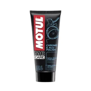 Crema para pulir Aluminio y Cromo Motul E6