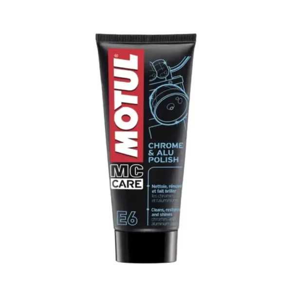 Crema para pulir Aluminio y Cromo Motul E6