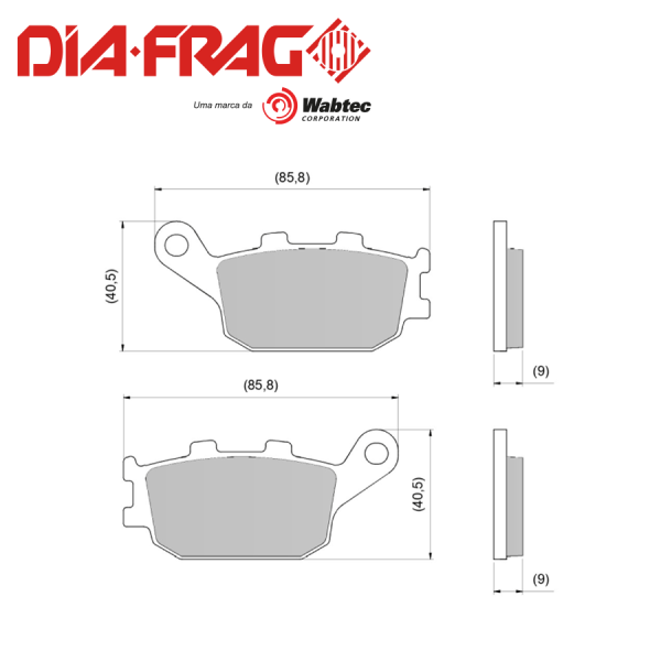 DIAFRAG LMP-257 YAMAHA MT-07/09/R6/ HONDA AFRICA TRASERA