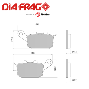 DIAFRAG LMP-481 HONDA CBX-500 TRASERA