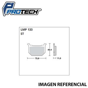 Pastilla Freno ProTech LMP-133