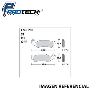Pastilla Freno ProTech LMP-203 (Delantera)