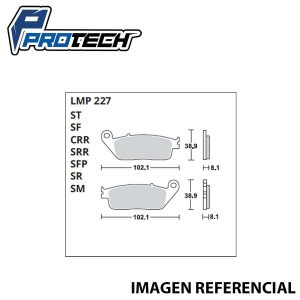 Pastilla Freno ProTech LMP-227