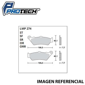 Pastilla Freno ProTech LMP-274 (Delantera)