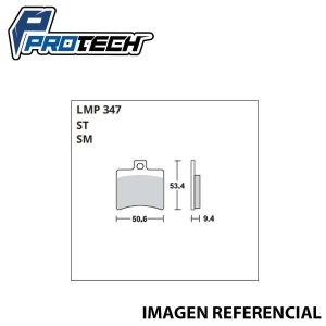 Pastilla Freno ProTech LMP-347 (Trasera)