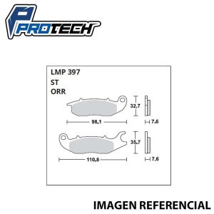 Pastilla de Freno ProTech LMP-397 (Delantera)