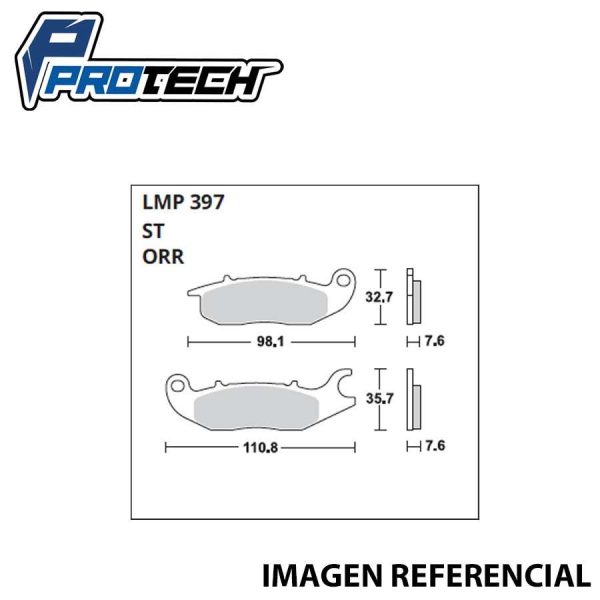 Pastilla de Freno ProTech LMP-397 (Delantera)