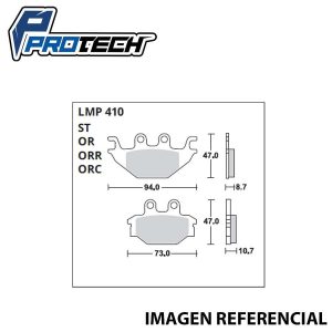Pastilla Freno ProTech LMP-410