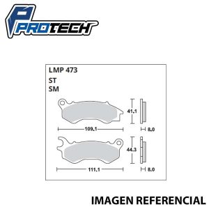 Pastilla Freno ProTech LMP-473