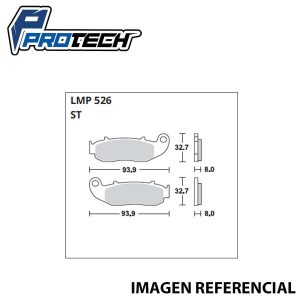 Pastilla Freno ProTech LMP-526