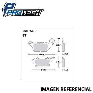 Pastilla Freno ProTech LMP-543 (Delantera)